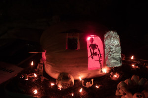 airstream trailer carved pumpkin